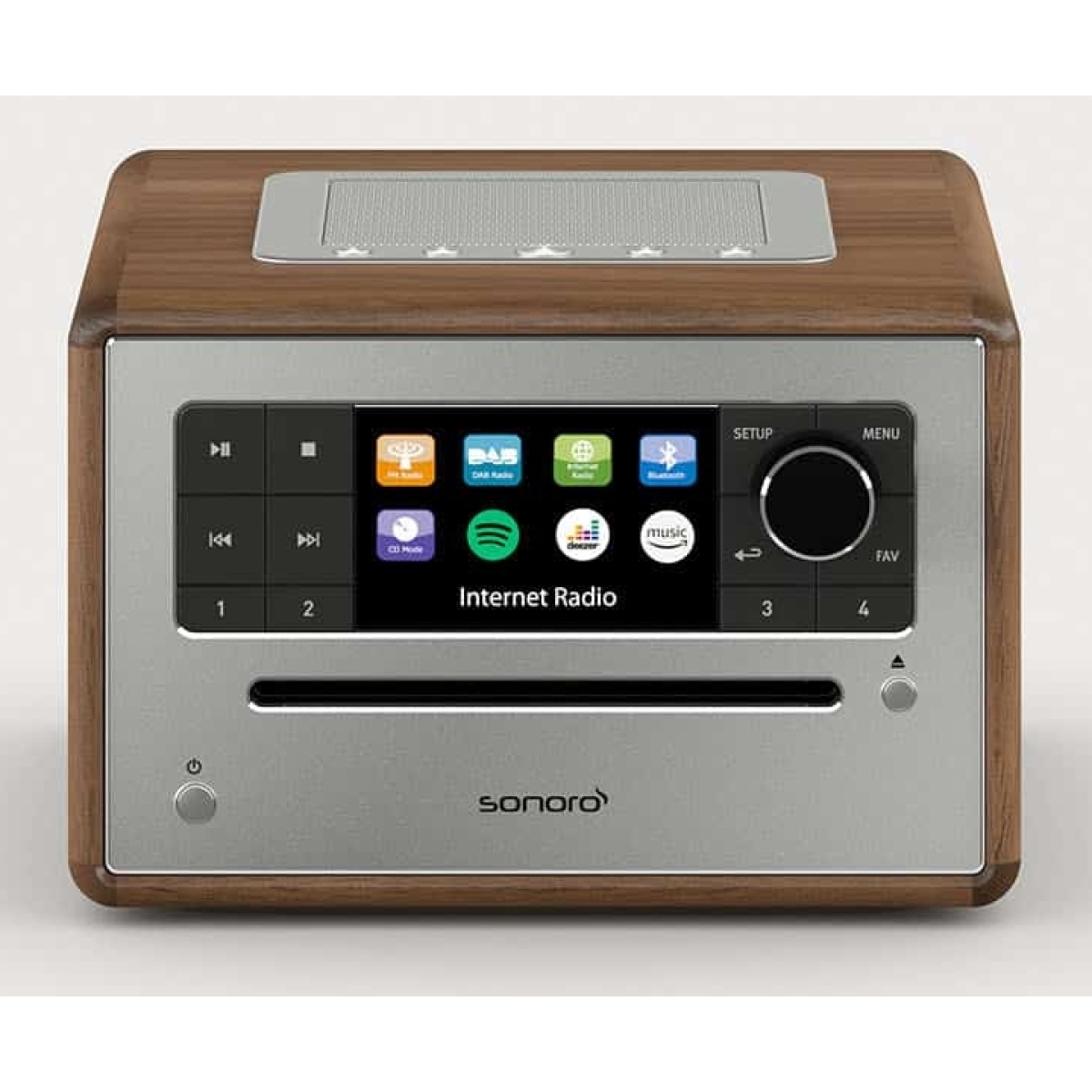 Sonoro Elite WA CD/串流音響系統 (胡桃木色)